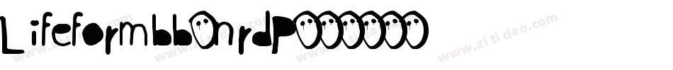 Lifeformbb-nrdP字体转换