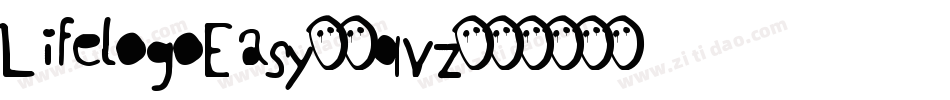 LifelogoEasy-0qvz字体转换