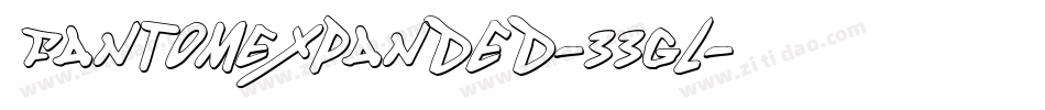 FantomExpanded-33gL字体转换