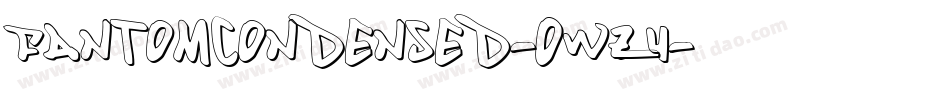 FantomCondensed-OWz4字体转换