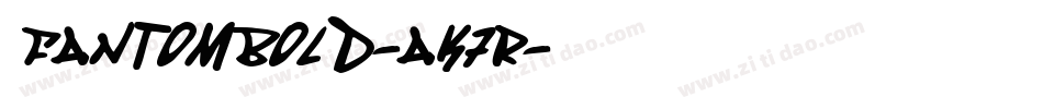 FantomBold-aK7R字体转换