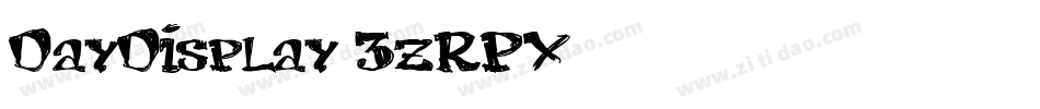 DayDisplay-3zRPX字体转换