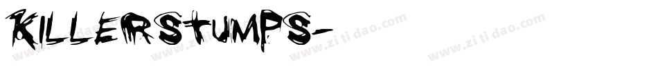 KILLerStumps字体转换