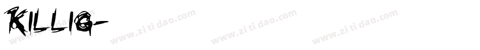 Killig字体转换