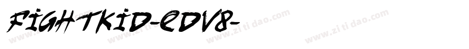 FightKid-EdV8字体转换