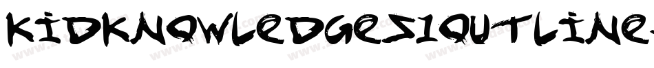 KidKnowledges1Outline-ergg字体转换