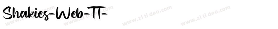 Shakies-Web-TT字体转换