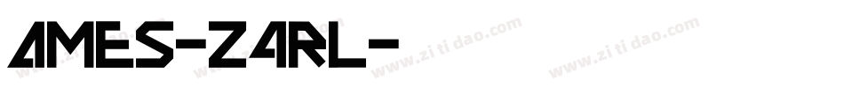 Ames-z4rL字体转换