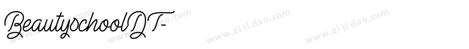 BeautyschoolDT字体转换