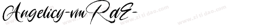 Angelicy-vmRdE字体转换