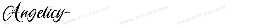 Angelicy字体转换