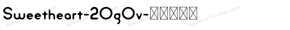 Sweetheart-2OgOv字体转换