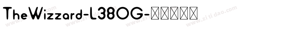 TheWizzard-L38OG字体转换