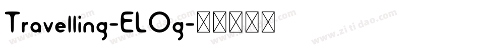 Travelling-ELOg字体转换