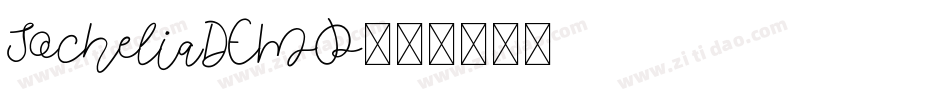 SocheliaDEMO字体转换