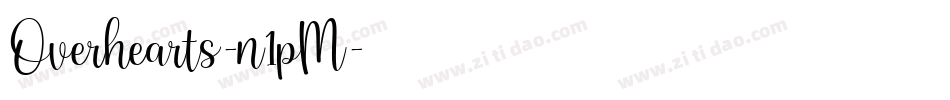 Overhearts-n1pM字体转换