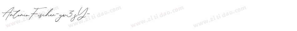 AntonioFischer-yw3zY字体转换
