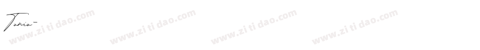 Tonio字体转换