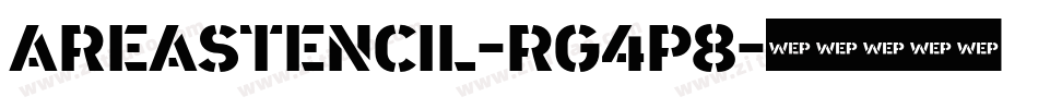 AreaStencil-rg4p8字体转换