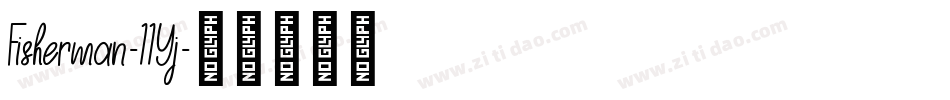Fisherman-11Yj字体转换