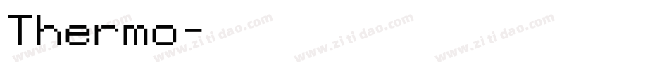 Thermo字体转换