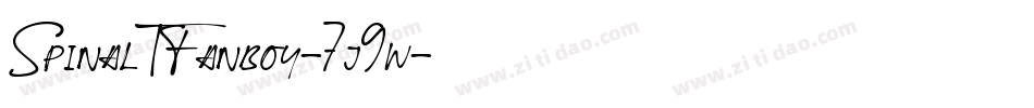 SpinalTFanboy-7j9w字体转换 SpinalTFanboy-7j9w字体转换