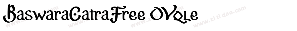 BaswaraCatraFree-OVqle字体转换