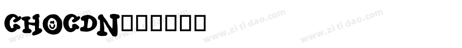 CHOCDN字体转换