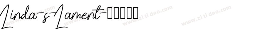 Linda-s-Lament字体转换