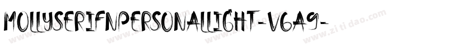 MollyserifnpersonalLight-v6A9字体转换 MollyserifnpersonalLight-v6A9字体转换