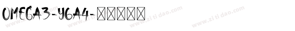 Omega3-Y6A4字体转换