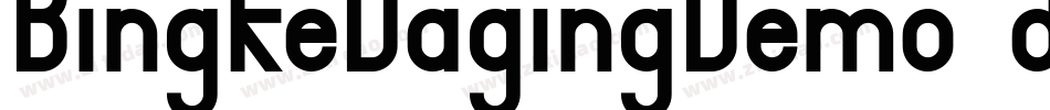 BingkeDagingDemo-d9OVX字体转换