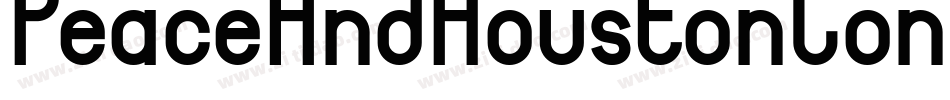 PeaceAndHoustonCondensedItal-DOOvx字体转换