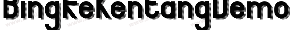 BingkeKentangDemo-w1BOZ字体转换