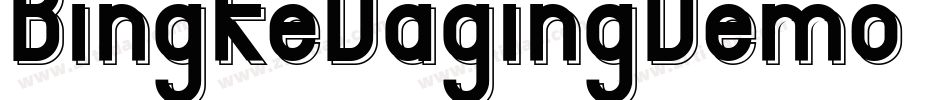 BingkeDagingDemo-d9OVX字体转换