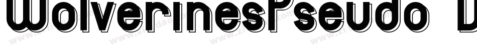 WolverinesPseudo-D3zE字体转换