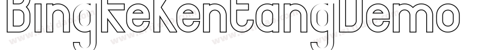 BingkeKentangDemo-w1BOZ字体转换