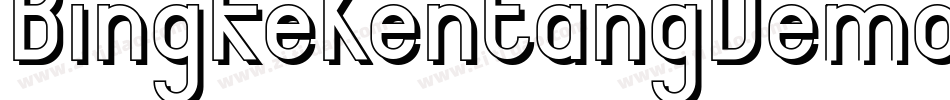 BingkeKentangDemo-w1BOZ字体转换