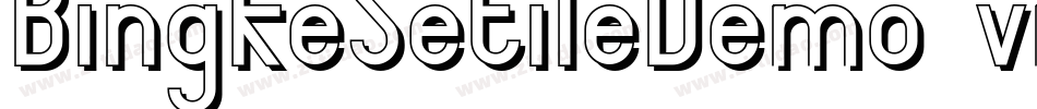BingkeSetileDemo-vmROO字体转换