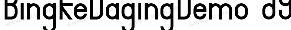 BingkeDagingDemo-d9OVX字体转换
