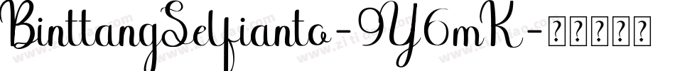 BinttangSelfianto-9Y6mK字体转换