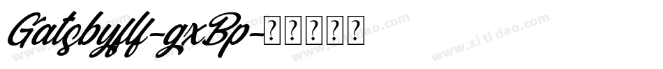 Gatsbyflf-gxBp字体转换