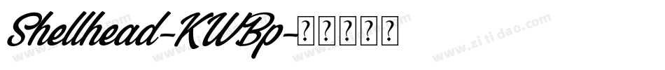 Shellhead-KWBp字体转换