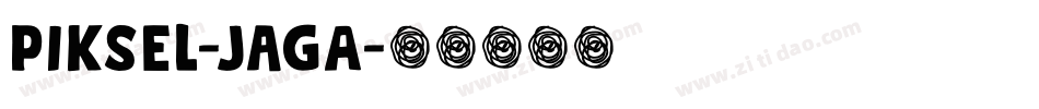Piksel-JAGa字体转换