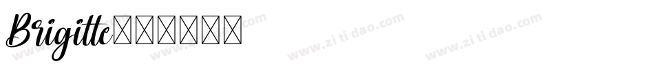 Brigitte字体转换