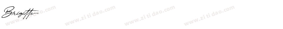 Brigitte字体转换