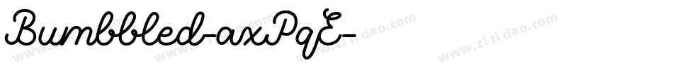 Bumbbled-axPqE字体转换