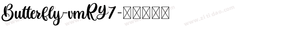 Butterfly-vmRY7字体转换