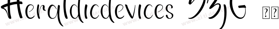 Heraldicdevices-53jG字体转换