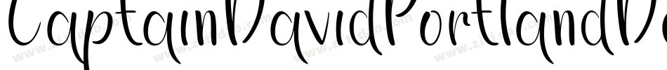 CaptainDavidPortlandDemo-RpqEW字体转换